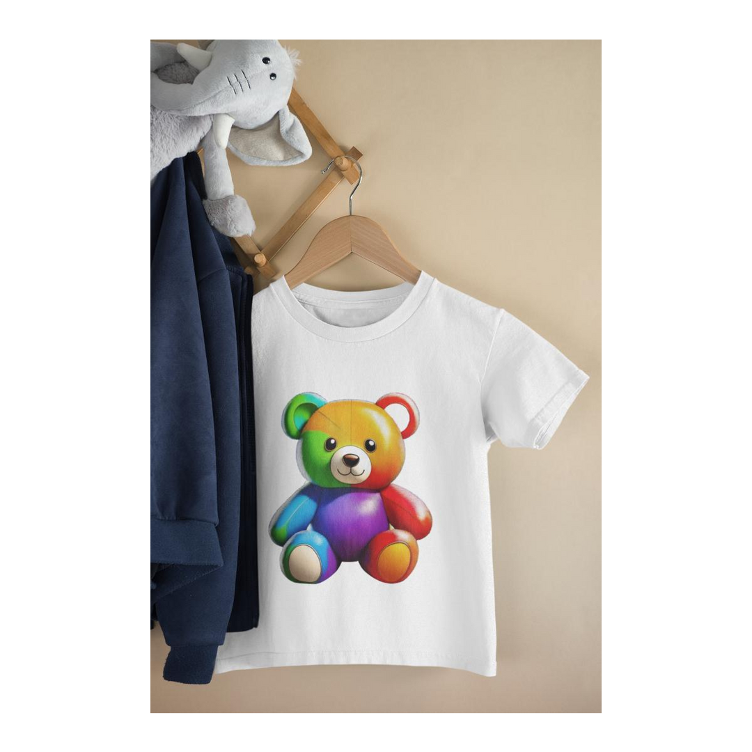 Kinder T-Shirt Baby Spielzeug Teddybär