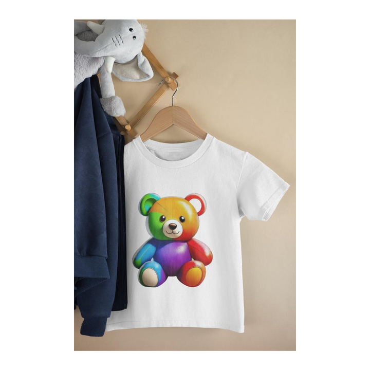 Kinder T-Shirt Baby Spielzeug Teddybär