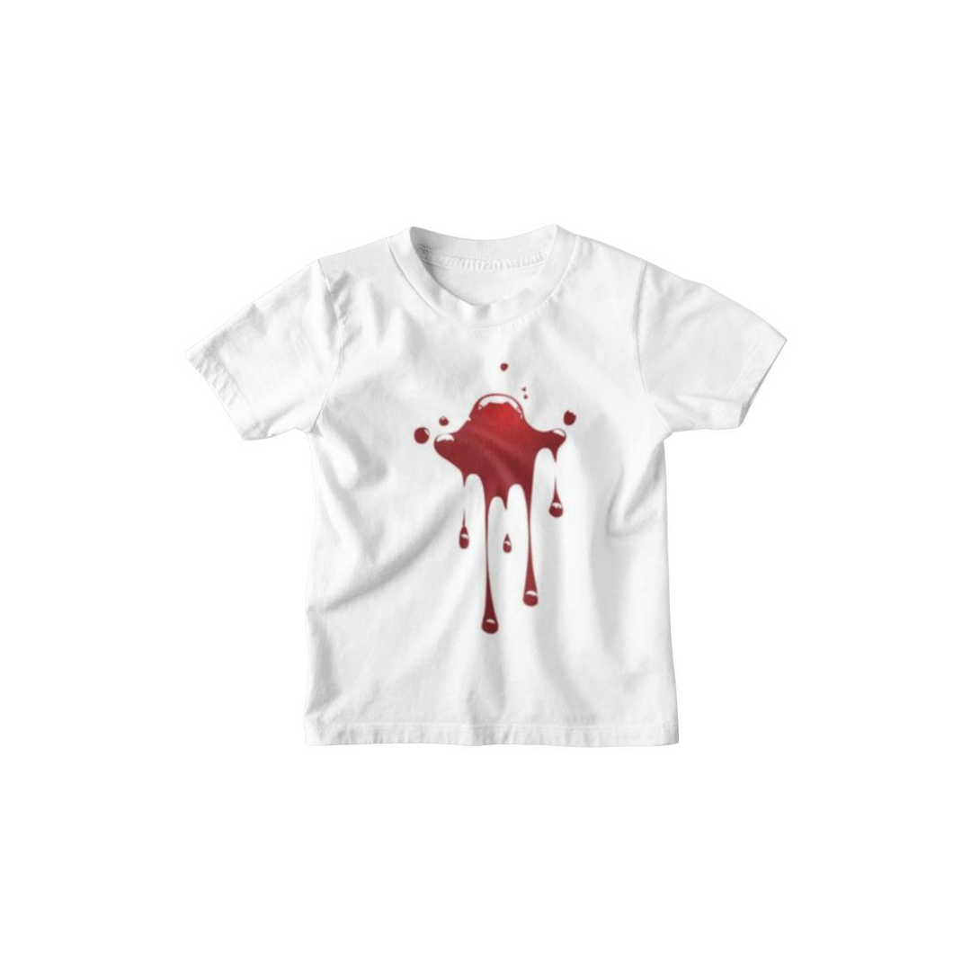 Kinder T-Shirt Blutfleck