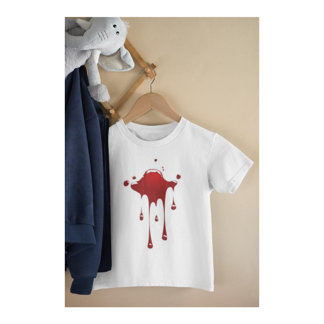 Kinder T-Shirt Blutfleck
