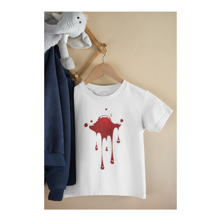 Kinder T-Shirt Blutfleck