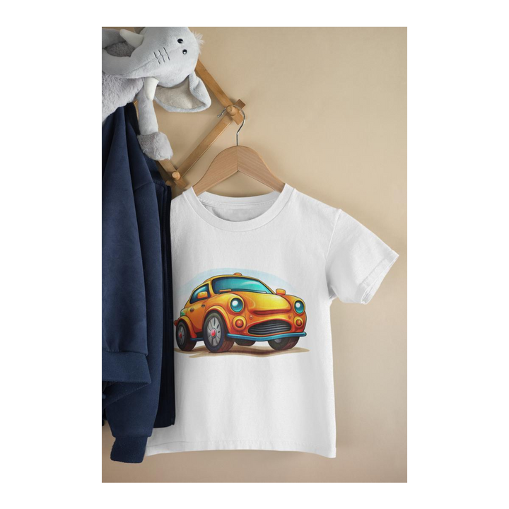 Kinder T-Shirt Comic Auto 3