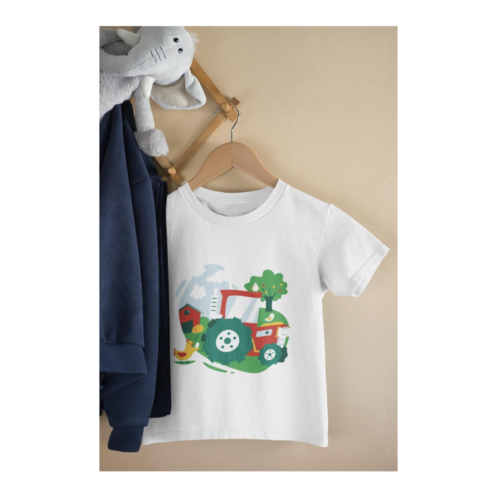 Kinder T-Shirt Comic Bauernhof