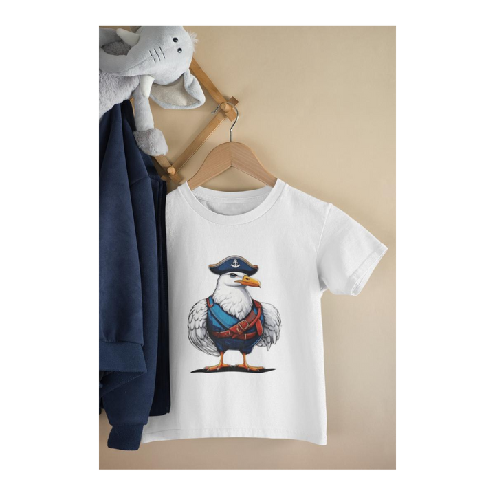 Kinder T-Shirt Comic Pirat Seagull