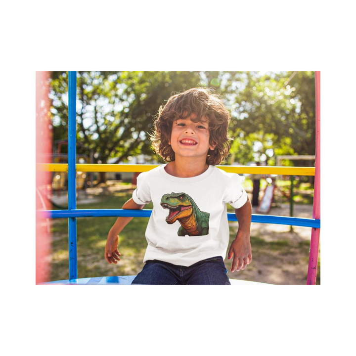 Kinder T-Shirt Comic T-Rex