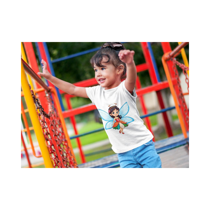 Kinder T-Shirt Comic fee angel lucie