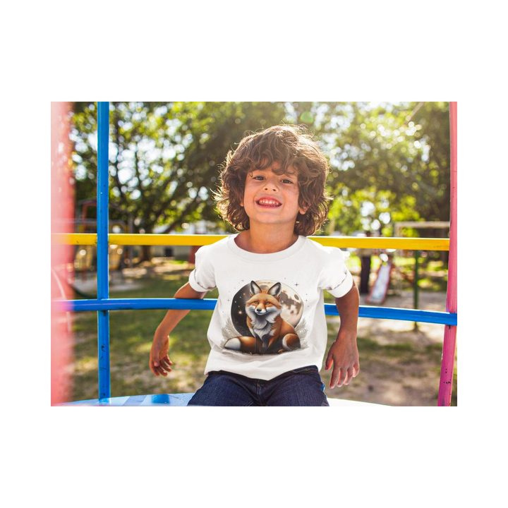 Kinder T-Shirt Cute Fox 2
