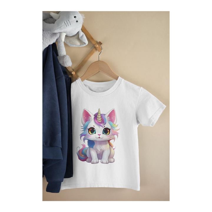 Kinder T-Shirt Cute unicorn Cat