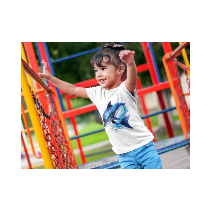 Kinder T-Shirt Delfin