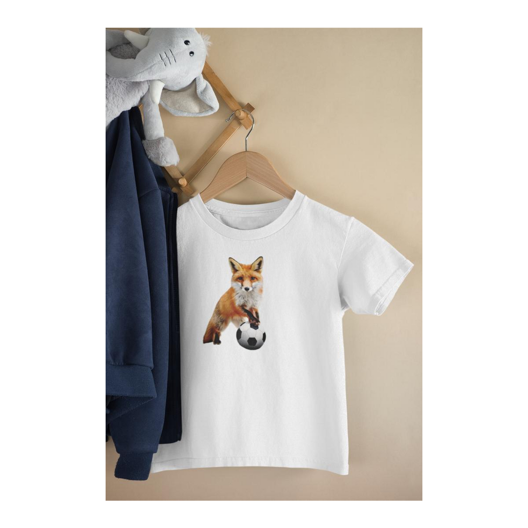 Kinder T-Shirt Fussball-Fuchs