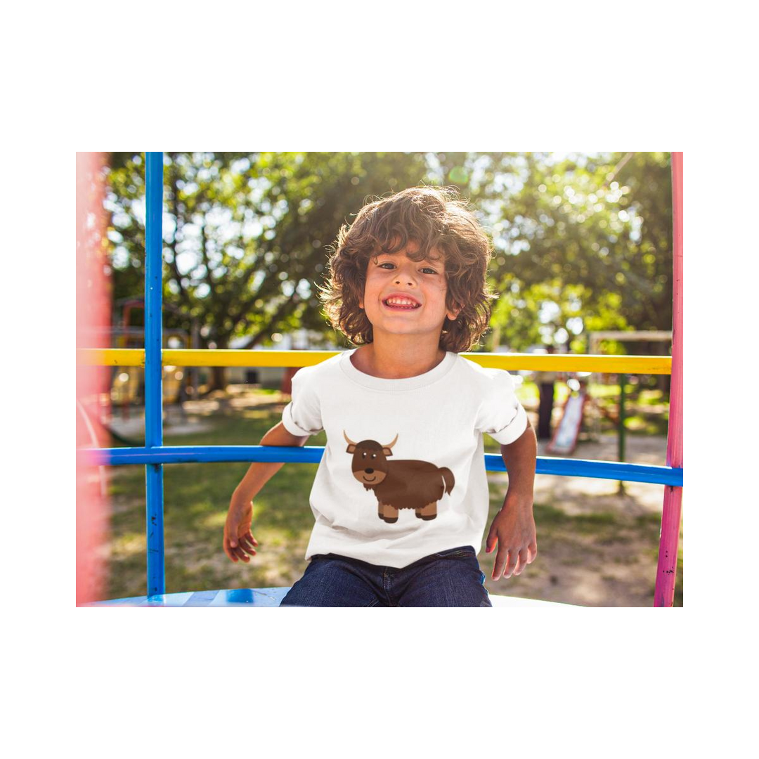 Kinder T-Shirt Hochlandrind