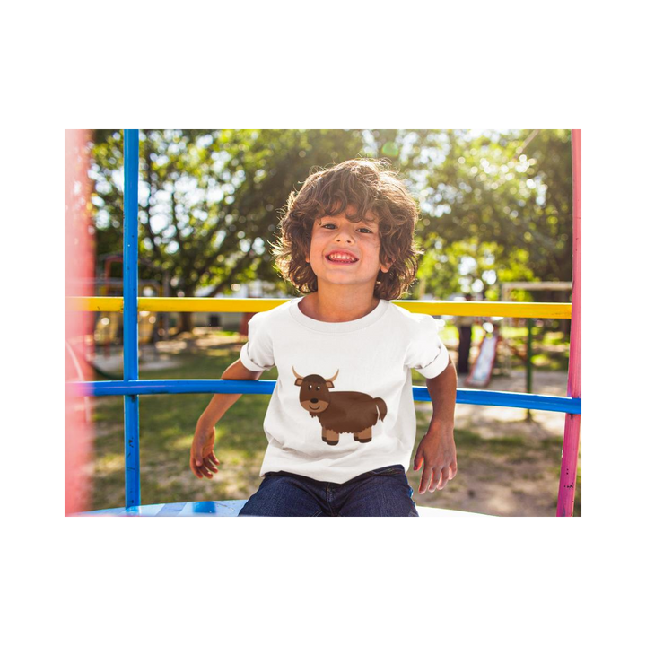 Kinder T-Shirt Hochlandrind