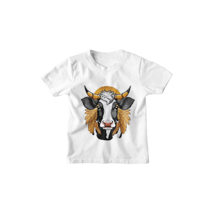 Kinder T-Shirt Holy Cow Moly WOW