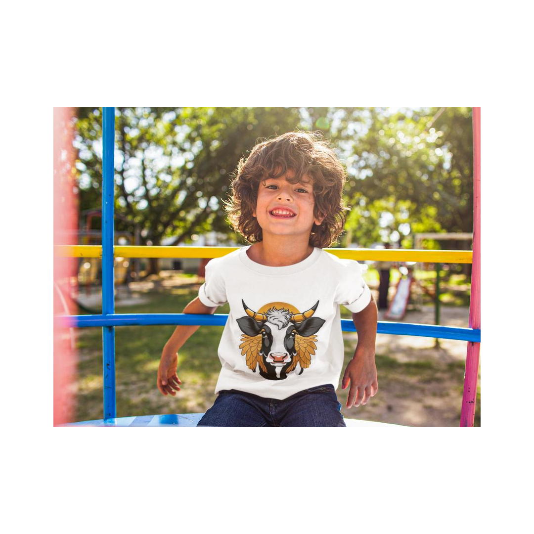 Kinder T-Shirt Holy Cow Moly WOW