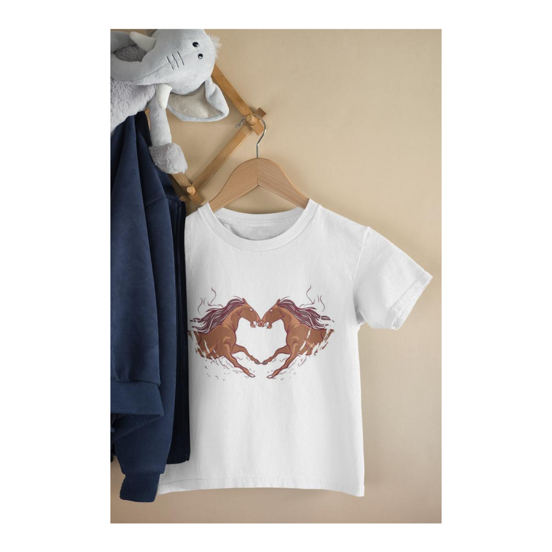 Kinder T-Shirt Horse Love