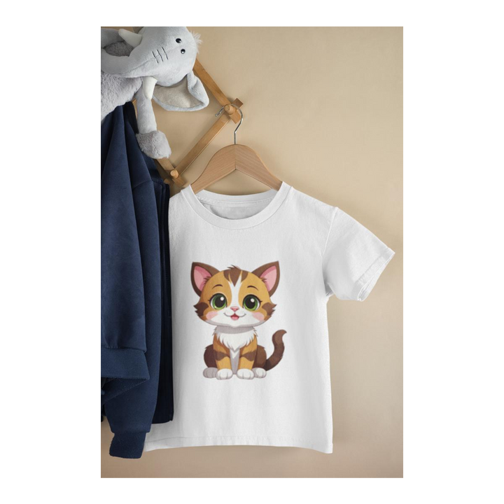 Kinder T-Shirt Kleine Katze