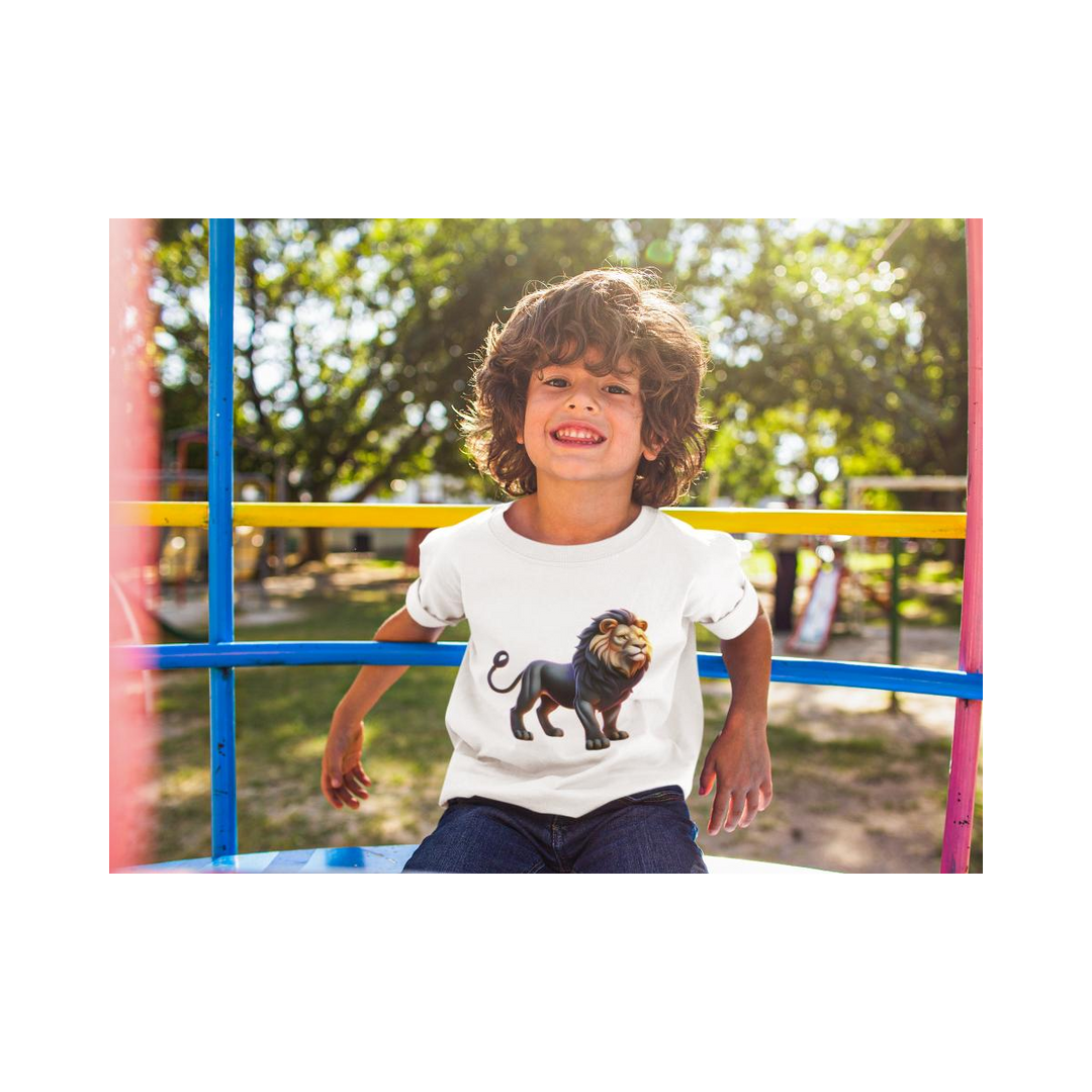 Kinder T-Shirt Löwe 4