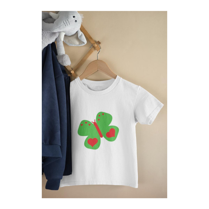 Kinder T-Shirt Love Natur Schmetterling