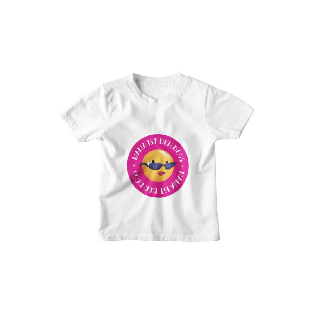 Kinder T-Shirt Mama ist der Boss