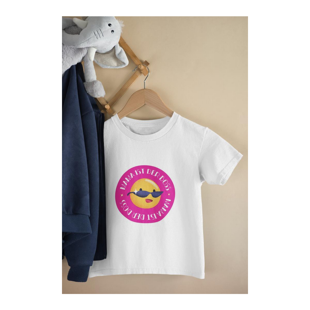 Kinder T-Shirt Mama ist der Boss