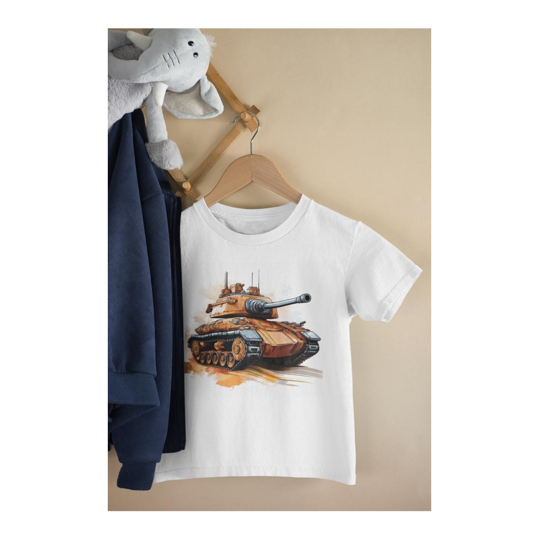 Kinder T-Shirt Militär Panzer 11