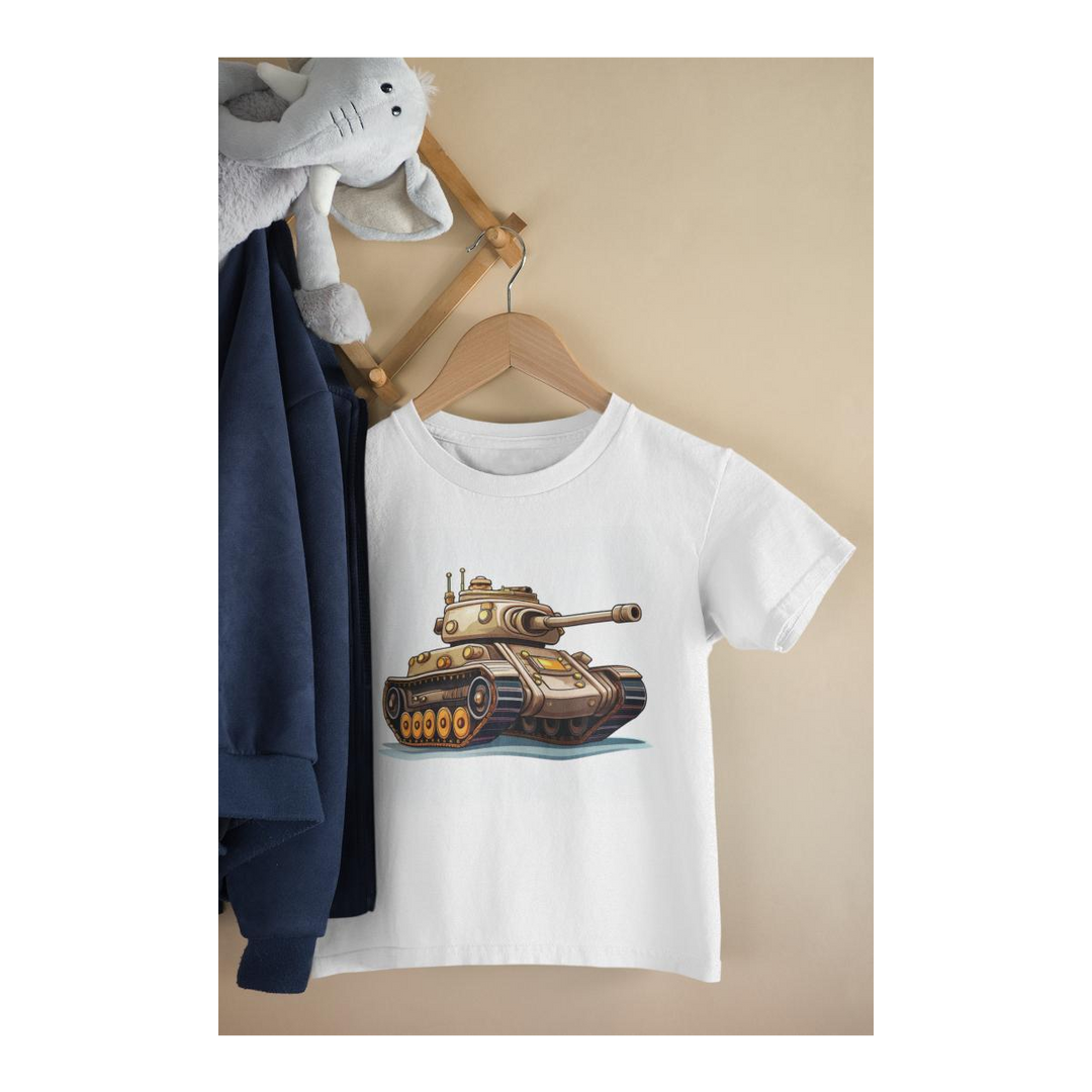 Kinder T-Shirt Militär Panzer 15