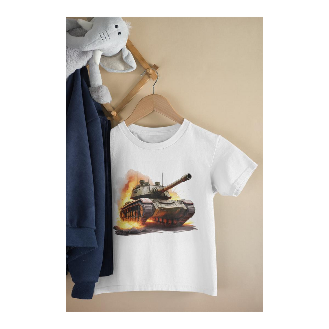 Kinder T-Shirt Militär Panzer 16