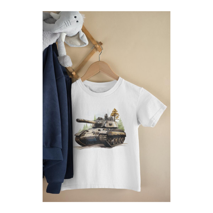 Kinder T-Shirt Militär Panzer 18