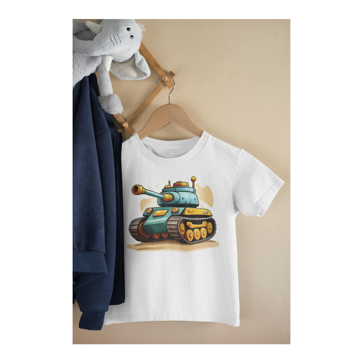 Kinder T-Shirt Militär Panzer 2