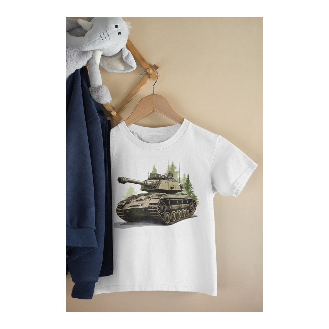 Kinder T-Shirt Militär Panzer 23
