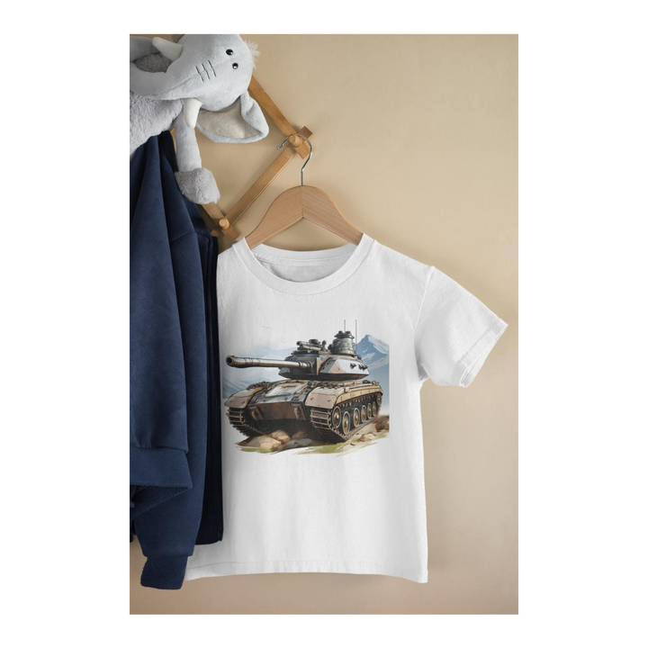 Kinder T-Shirt Militär Panzer 24