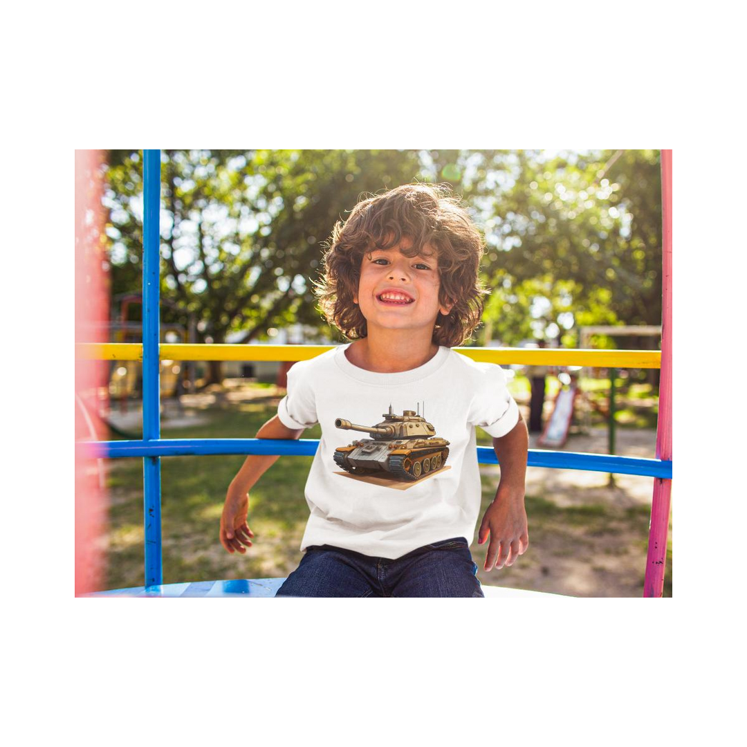 Kinder T-Shirt Militär Panzer 4