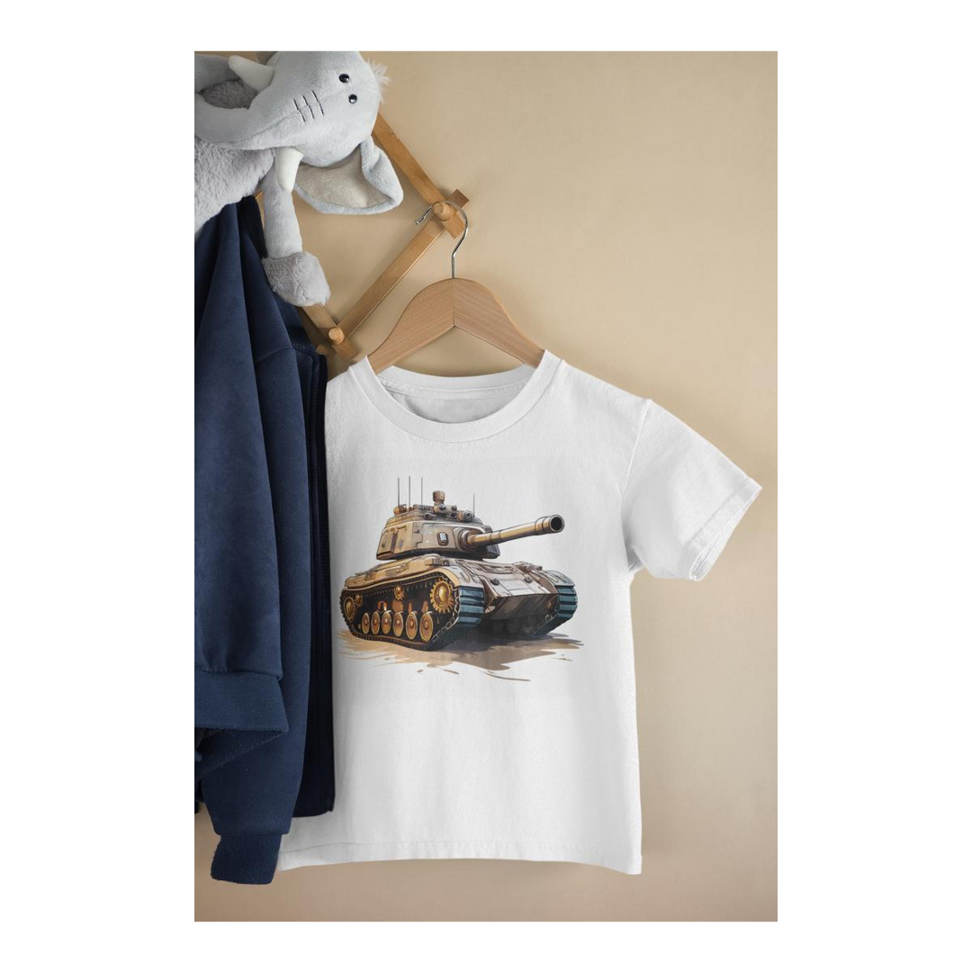Kinder T-Shirt Militär Panzer 5
