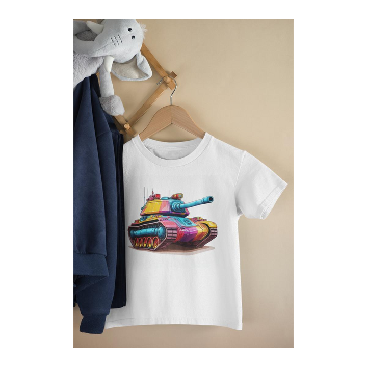 Kinder T-Shirt Militär Panzer 8