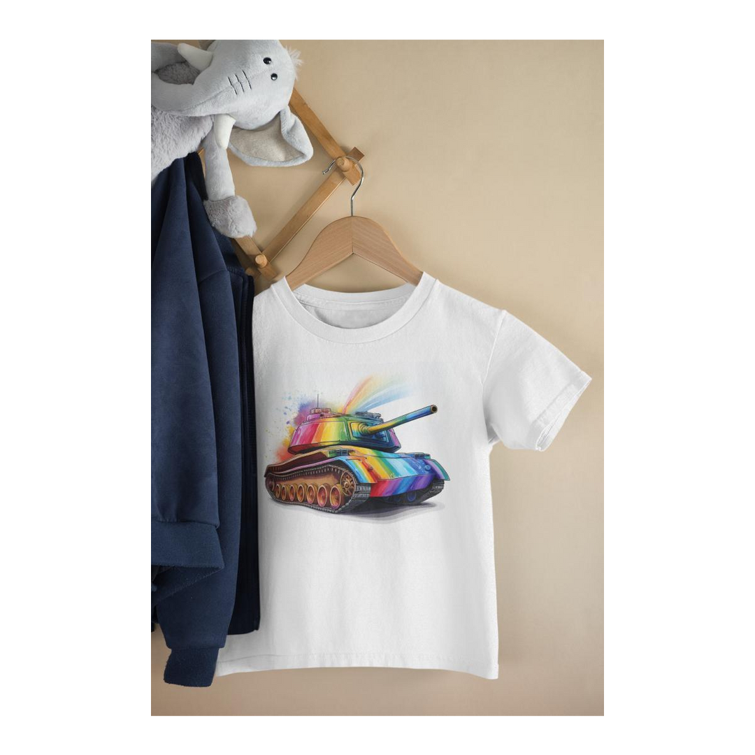 Kinder T-Shirt Militär Panzer 9