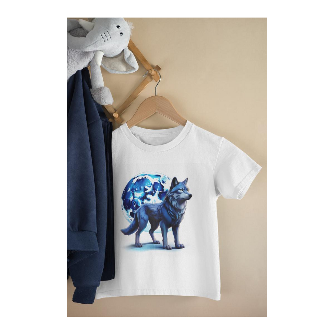 Kinder T-Shirt Mondwolf 2
