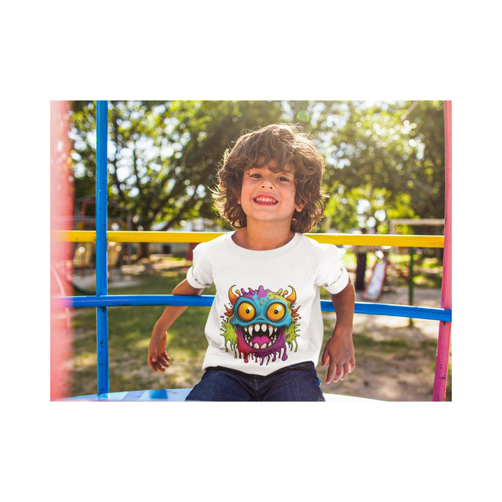 Kinder T-Shirt Monster Drool