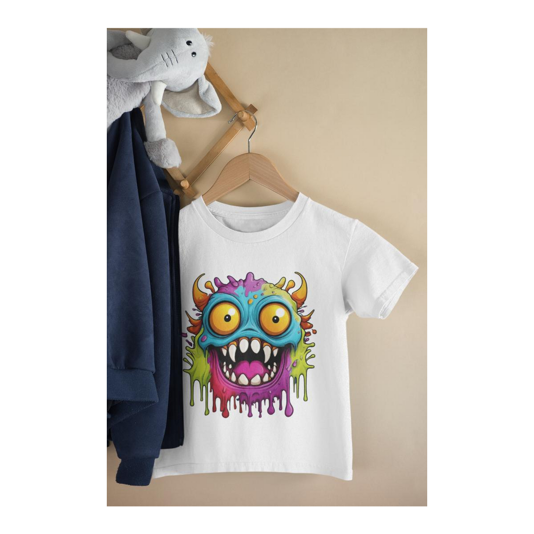 Kinder T-Shirt Monster Drool