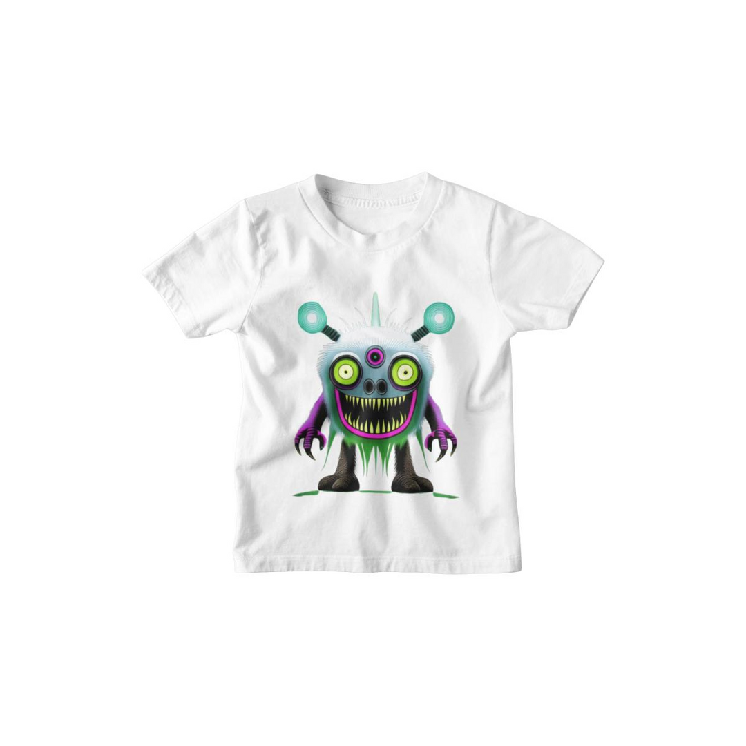 Kinder T-Shirt Monster Tesla