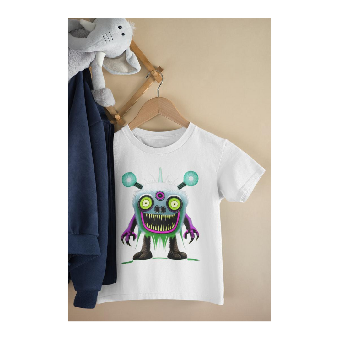 Kinder T-Shirt Monster Tesla
