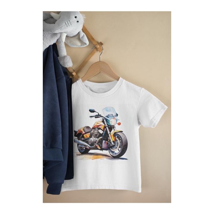 Kinder T-Shirt Motorrad