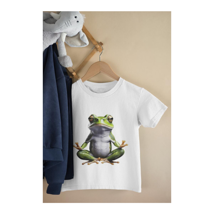 Kinder T-Shirt Mythic Magic Frog Meditation