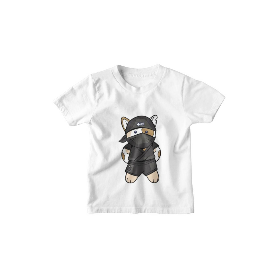 Kinder T-Shirt Ninja Cat
