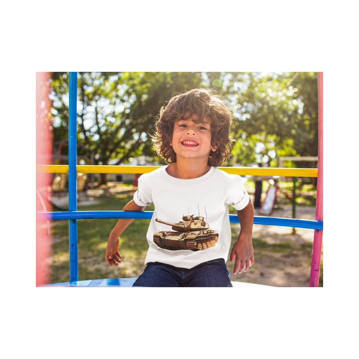 Kinder T-Shirt Panzer