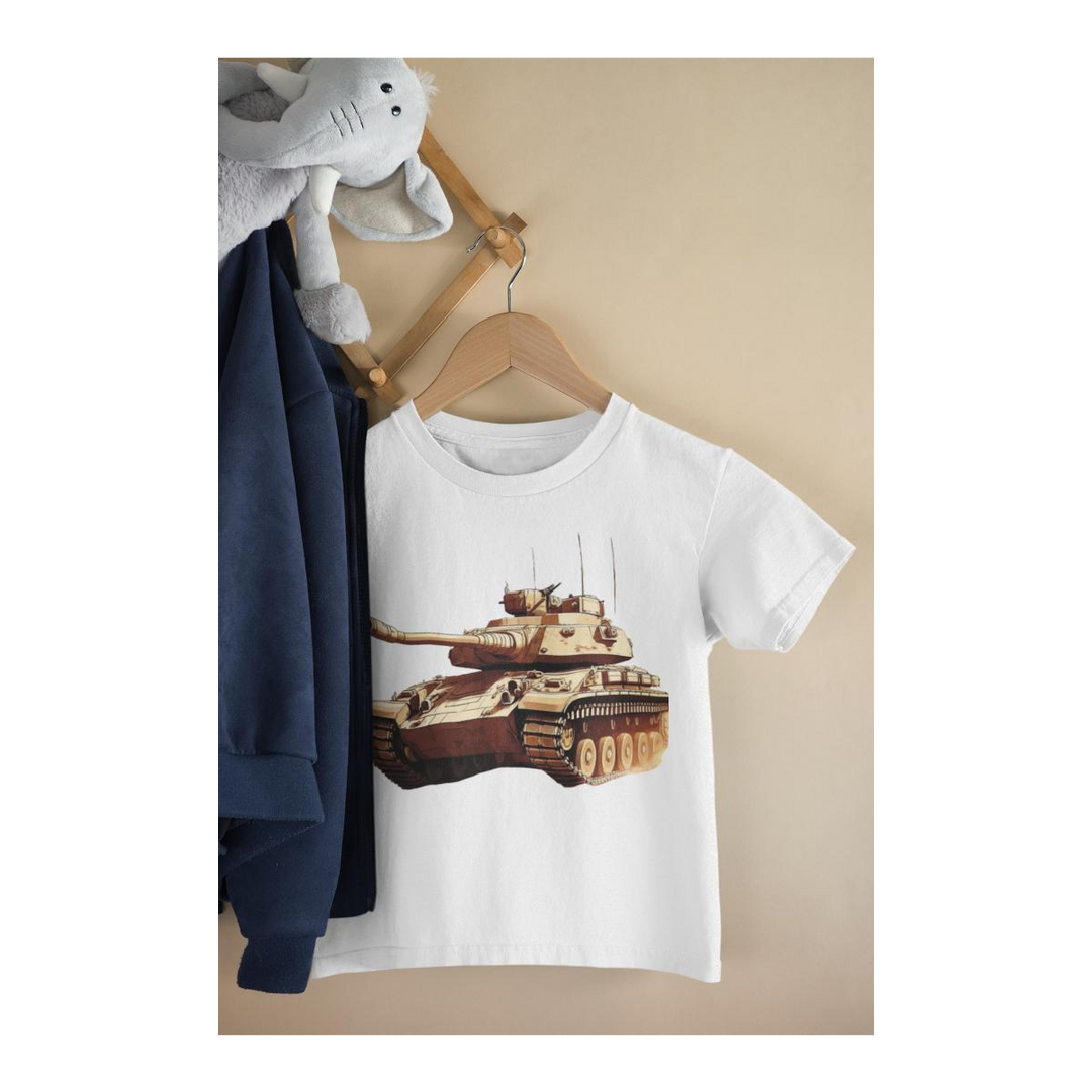 Kinder T-Shirt Panzer