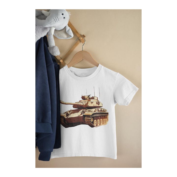 Kinder T-Shirt Panzer