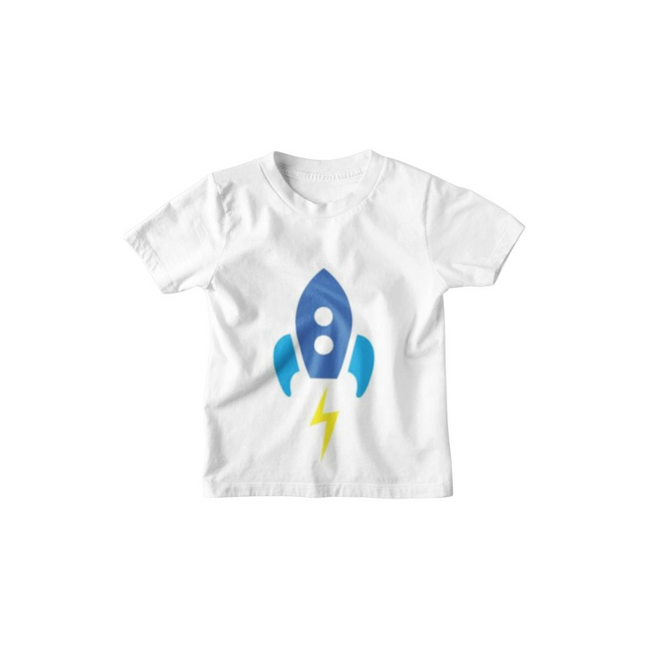 Kinder T-Shirt Rakete