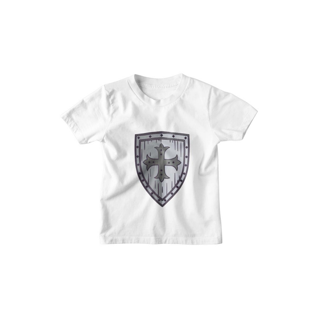 Kinder T-Shirt Ritter Schild