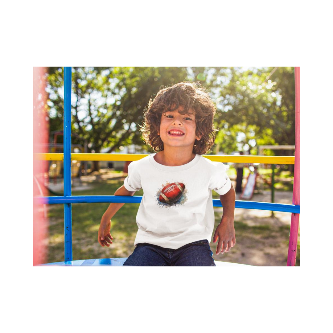 Kinder T-Shirt Rugbyball