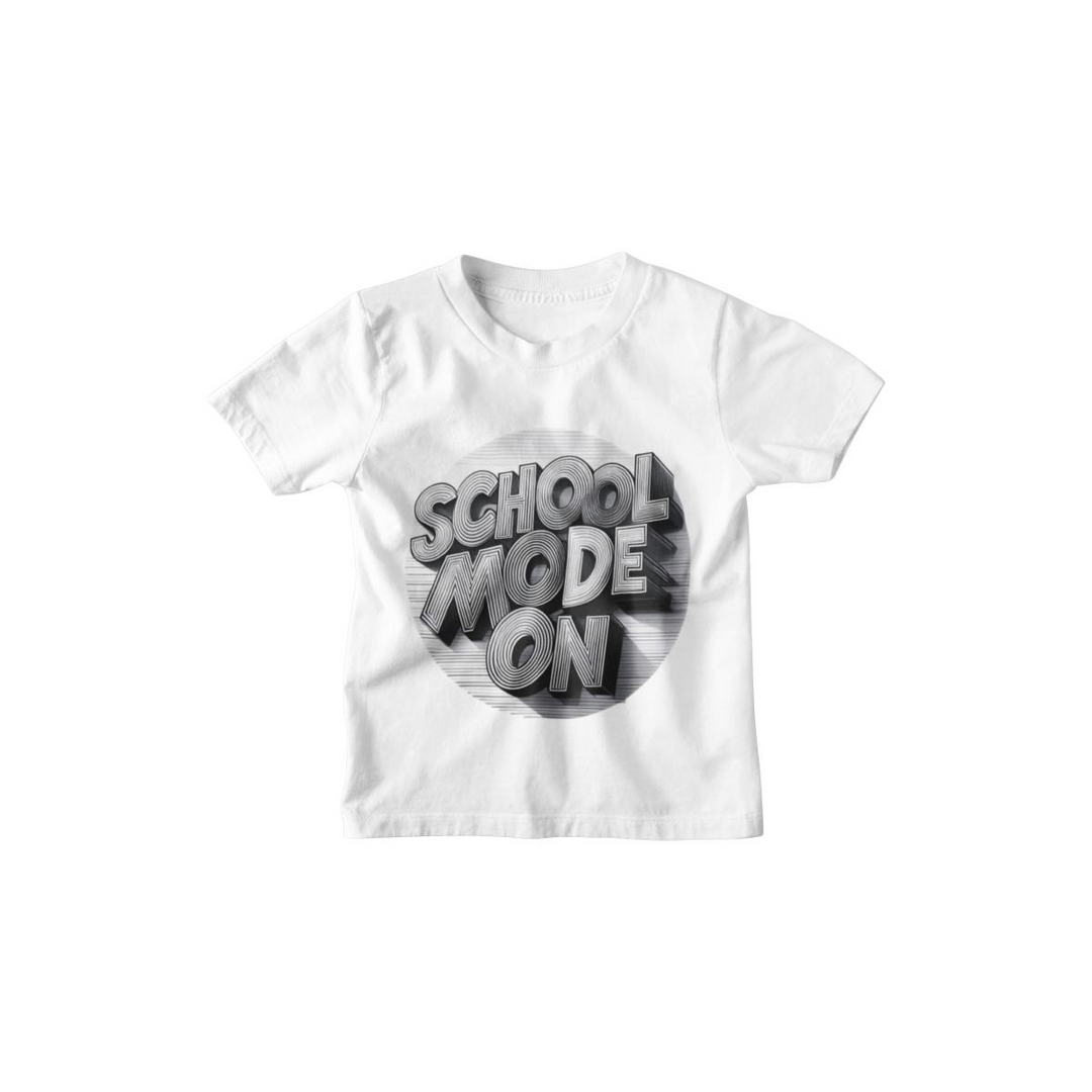 Kinder T-Shirt School Mode On